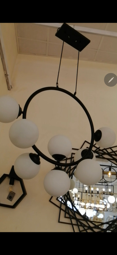لوستر حبابی ۹شعله A161