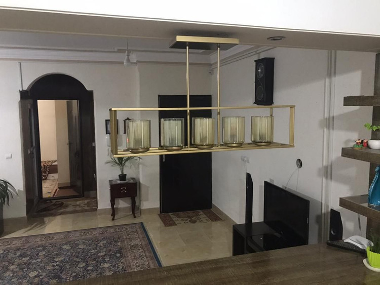 لوستر کانتری مدرن K101 با ۵شعله