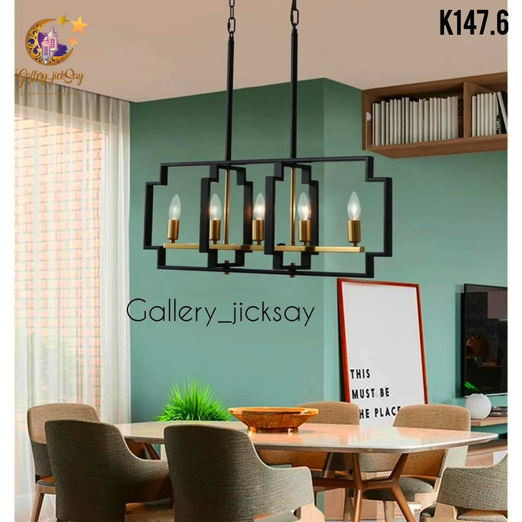 لوستر کانتری مدرن فلزی K147