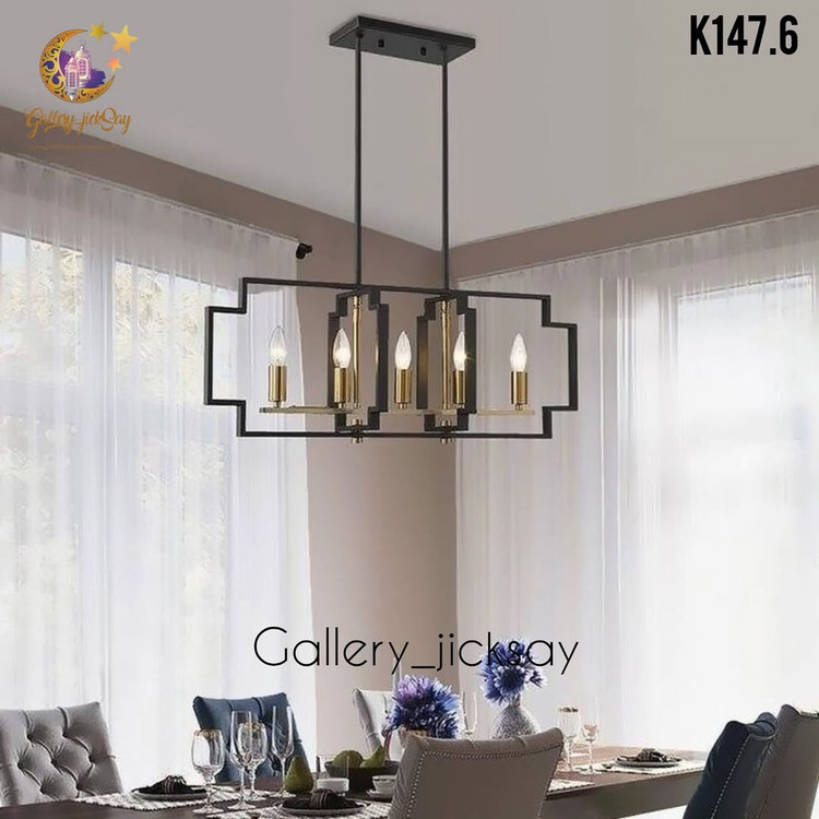 لوستر کانتری مدرن فلزی K147