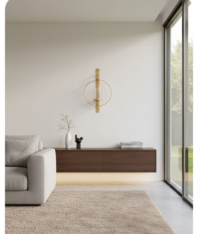 دیوارکوب فلزی مدرن D117